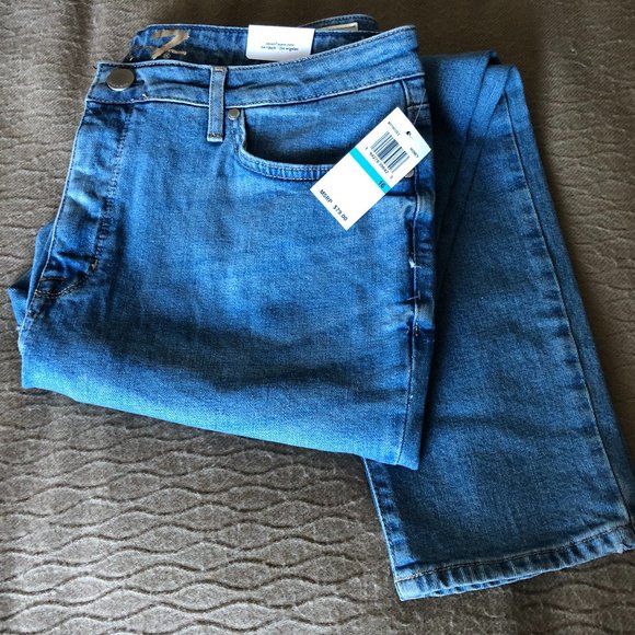 Seven7 Metro High Rise Skinny Jeans, Size 16 - Picture 2 of 3